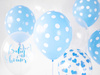 Balony 30cm, Kropki, Pastel Baby Blue (1 op. / 50 szt.)