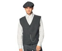 Zestaw dla dorosłych Brytyjczyk (beret, kamizelka), rozm. M/L