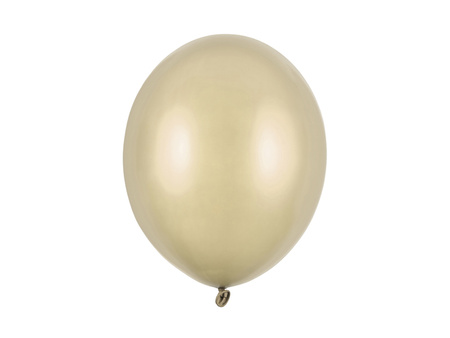 Balony Strong 30 cm, Metallic Cold Gold (1 op. / 100 szt.)