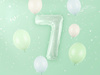 Balon foliowy Cyfra ''7'', 72cm, zieleń