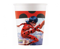 Kubeczki papierowe , Miraculous Ladybug (ZAG), 200ml, 8 szt. FSC