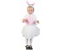 Strój dla dzieci Królik (sukienka z kapturem), rozm. 92/104 cm