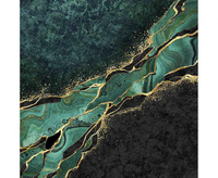 Serwetki pap. Malachite Marble, 33x33 cm, 20 szt.