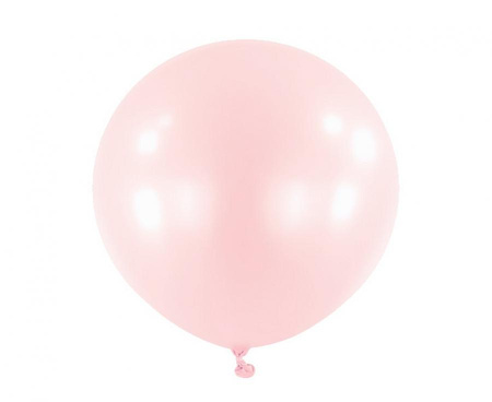 Balon 24 RND Macaron Pink Rose, 4 szt.