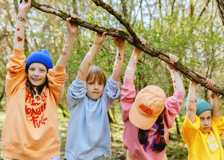 Tatuaże zmywalne Stokrotki, mix (1 op. / 14 szt.)