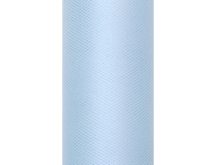 Tiul gładki, błękit, 0,15 x 9m (1 szt. / 9 mb.)
