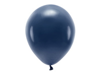 Balony Eco 30 cm pastelowe, ciemny granat (1 op. / 10 szt.)