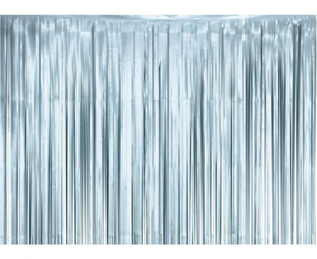 Kurtyna matowa jasnoniebieska, 100x200 cm