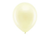 Balony Rainbow 30cm metalizowane, kremowy (1 op. / 100 szt.)