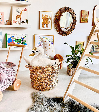 Poduszka Little Star -Księżyc, 39x40cm