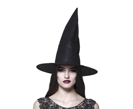 Kapelusz czarownicy Urszula, czarny