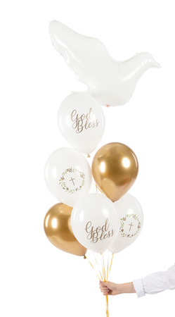 Balony 30 cm, God Bless, mix (1 op. / 6 szt.)