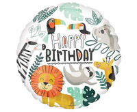 Balon foliowy 18" - Get Wild Birthday