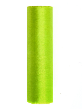 Organza Gładka, j. zieleń, 0,16 x 9m (1 szt. / 9 mb.)