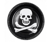 Talerzyki papierowe "Piraci" Classic 23 cm, 10 szt.