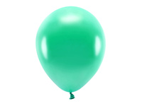 Balony Eco 30cm metalizowane, zielony (1 op. / 100 szt.)