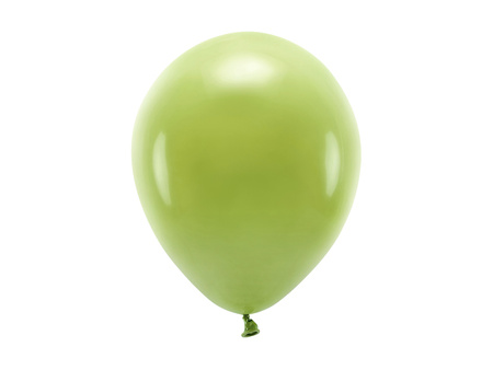 Balony Eco 26cm pastelowe, oliwkowy (1 op. / 10 szt.)