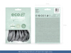 Balony Eco 30cm metalizowane, srebrny (1 op. / 10 szt.)