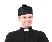Czapka księdza "Biret", rozm. un