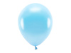 Balony Eco 30cm metalizowane, jasny niebieski (1 op. / 10 szt.)