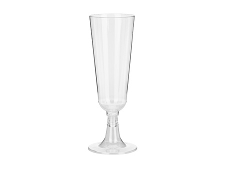 Kieliszki plastikowe do szampana, 150 ml (1 op. / 8 szt.)