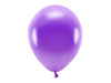 Balony Eco 30cm metalizowane, fiolet (1 op. / 10 szt.)