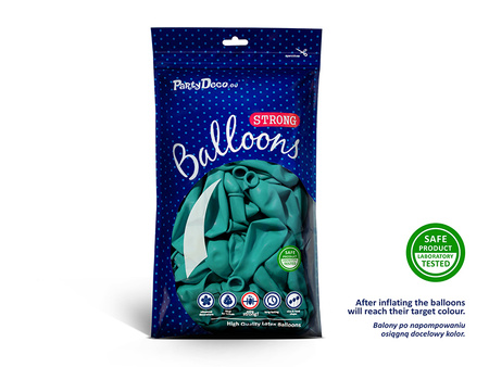 Balony Strong 30cm, Pastel Lagoon Blue (1 op. / 50 szt.)