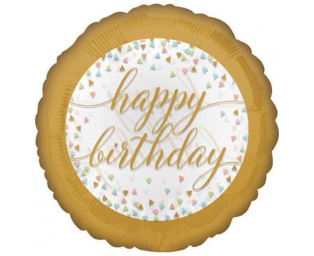 Balon foliowy 18" - Pastel Confetti