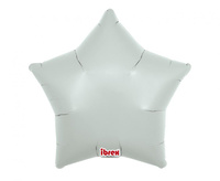 Balon foliowy, gwiazda 15", Misty Blue, 5 szt.