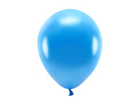 Balony Eco 26cm metalizowane, niebieski (1 op. / 100 szt.)