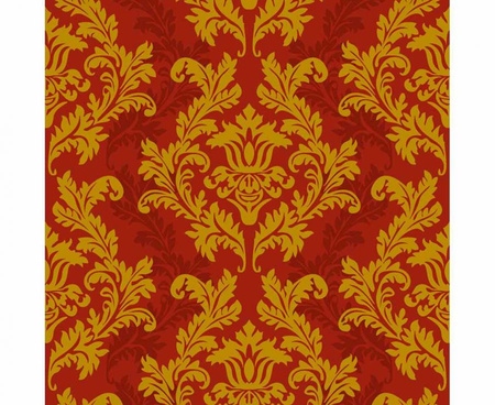 Serwetki papierowe Red&Gold Wallpaper, 33 x 33 cm,  20 szt.