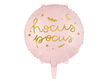 Balon foliowy Hocus Pocus, 45 cm, różowy