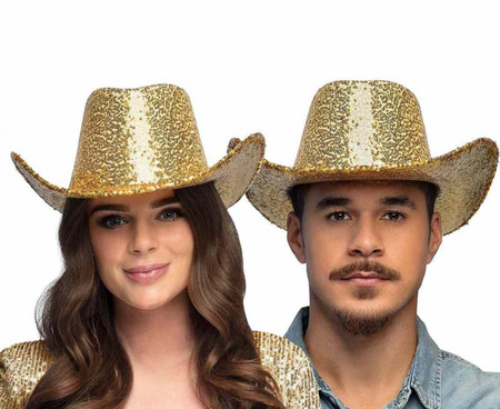 Kapelusz Rodeo, złoty