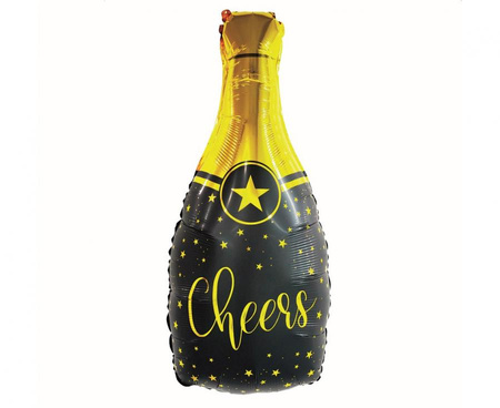 Balon foliowy Szampan - Cheers, 35x76 cm