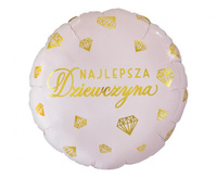 Balon foliowy Najlepsza Dziewczyna, 18"