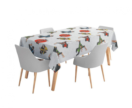 Obrus papierowy Ninja, 120 x 180 cm