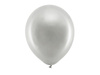 Balony Rainbow 30cm metalizowane, srebrny (1 op. / 100 szt.)