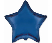 Balon foliowy 18" - Gwiazda (satynowy Navy Blue)