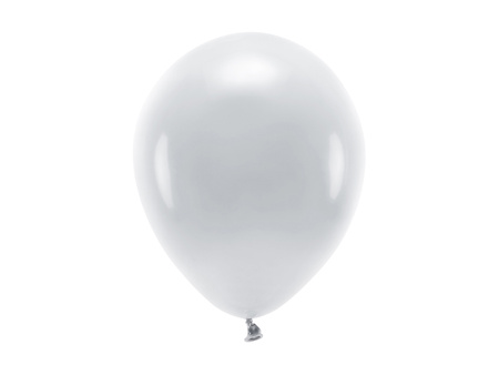 Balony Eco 26cm pastelowe, szary (1 op. / 10 szt.)