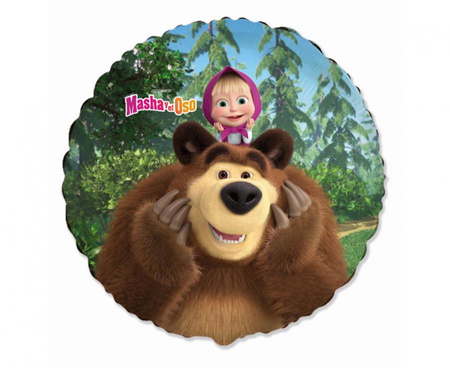Balon foliowy 18 FX - Masha, pakowany KK
