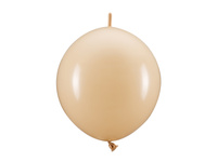 Balony z łącznikiem, 33 cm, nude (1 op. / 20 szt.)