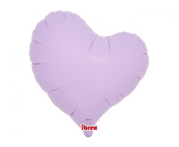 Balon foliowy, serce Sweet 14, Pastel Lavender, 5 szt.