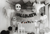 Balon foliowy Halloween, 280x46 cm, czarny