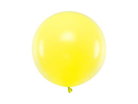 Balon okrągły 60 cm, Pastel Lemon Zest