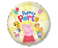 Balon foliowy 18" - Peppa's Party