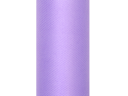 Tiul gładki, fiolet, 0,15 x 9m (1 szt. / 9 mb.)