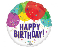 Balon foliowy 18" - Birthday balloons
