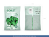 Balony Eco 26cm metalizowane, zielona trawa (1 op. / 100 szt.)