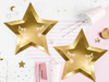 Talerzyki Little Star - Gwiazda, złoty, 27cm (1 op. / 6 szt.)