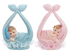 Figurka Dziewczynka w chuście, różowy, 11cm